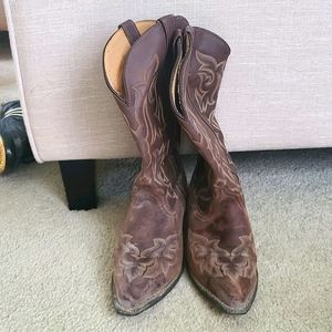 Laredo Women's Lea Vamp Fox Western Boots
